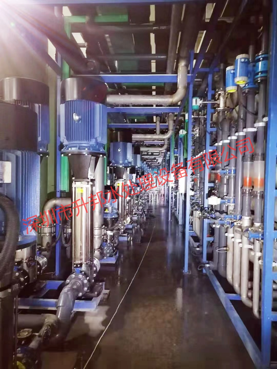 工業(yè)超純水設(shè)備120TPH+2RE